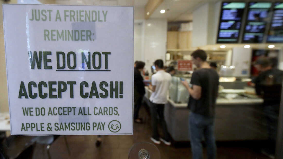 Operating a cafe in a cashless society